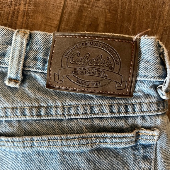 Cabela's Blue Bootcut Jeans Classic Style - Picture 6 of 10